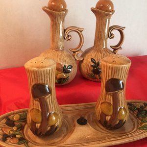 Vintage Cruets & Salt Pepper Shakers